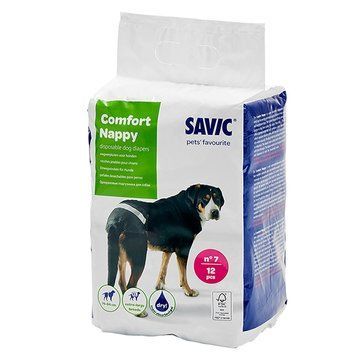 Подгузники для собак Savic Comfort Nappy, 74 - 84 см., 12 од. 3386 фото