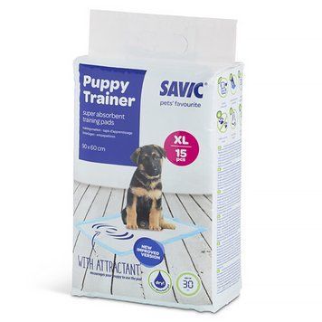 Пеленка для собак и щенков крупных пород Savic Puppy Trainer XL, 15 шт., 90 см х 60 см. 3522_0000 фото