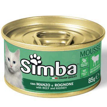 Влажный корм для котов SIMBA Cat Wet телятина 70009409 фото
