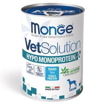 Влажный корм для собак диетический Monge VetSolution Wet Hypo canine тунeц 70082037 фото