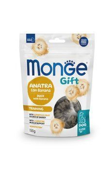 Лакомство для собак Monge Gift Dog Training утка с бананом 70085748 фото