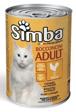 Влажный корм для котов SIMBA Cat Wet курица 70009072 фото