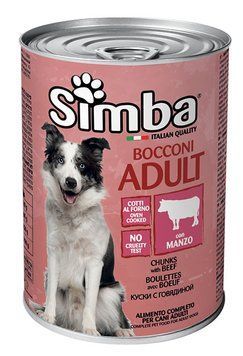Влажный корм для собак SIMBA Dog Wet говядина 70009010 фото