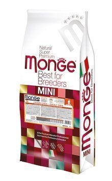 Корм для собак мелких пород гипоаллергенный Monge Dog Bwild Grain Free Mini утка 70004688 фото