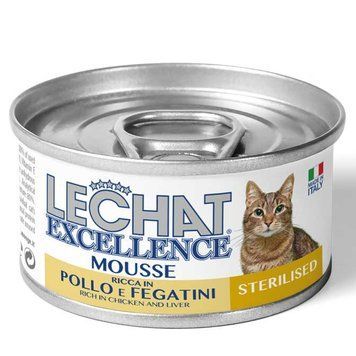 Влажный корм для взрослых стерилизованых котов Monge LCE Cat Sterilised курица с печенкой 70060967 фото