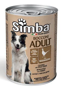 Влажный корм для собак SIMBA Dog Wet дичь 70009171 фото