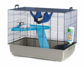 Savic Freddy 2 САВІК ФРЕДІ 2 клітка для тхорів, щурів , 80 см х 50 см х 63 см см., Блакитний см. 5330_5901 фото