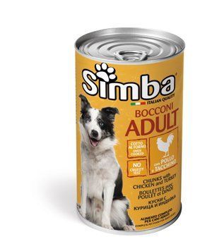 Влажный корм для собак SIMBA Dog Wet курица с индейкой 70009133 фото