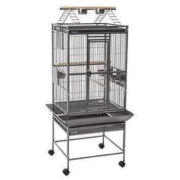 Savic ХАМІЛЬТОН (Hamilton Playpen) вольєр для папуг , 60 см х 55 см х 158 см, 4 мм см., Темно-сірий см. 5680_0048 фото