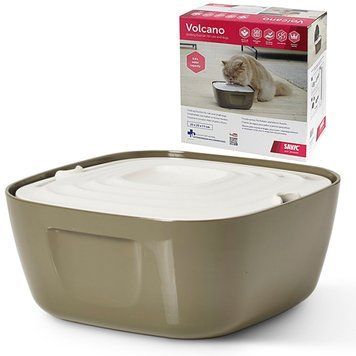 Автоматичний фонтан поїлка для собак і котів Savic Volcano Drinking Fountain, 2.5л ., 25 см х 25 см х 11 см. 0331_00WW фото