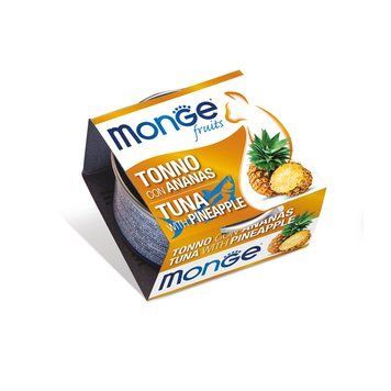 Вологий корм для котів MONGE CAT Adult тунeць з ананасом 70013277 фото