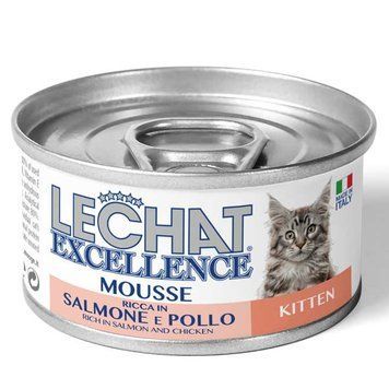 Влажный корм для котят Monge LCE Cat Kitten лосось с курицей 70060936 фото