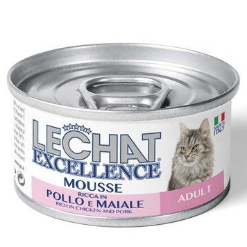 Влажный корм для котов Monge LCE Cat Adult свинина с курицей 70060950 фото