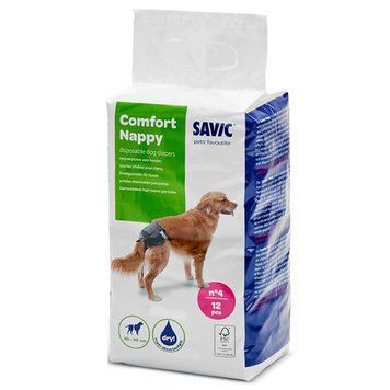 Подгузники для собак Savic Comfort Nappy, 40 - 48 см., 12 од. 3383 фото