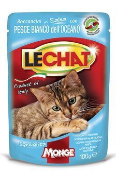 Влажный корм для котов Monge LC Cat Wet Adult океаническая рыба 70001373 фото
