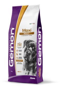 Корм для собак больших пород GEMON Dog Maxi Adult курица с рисом 70386128 фото